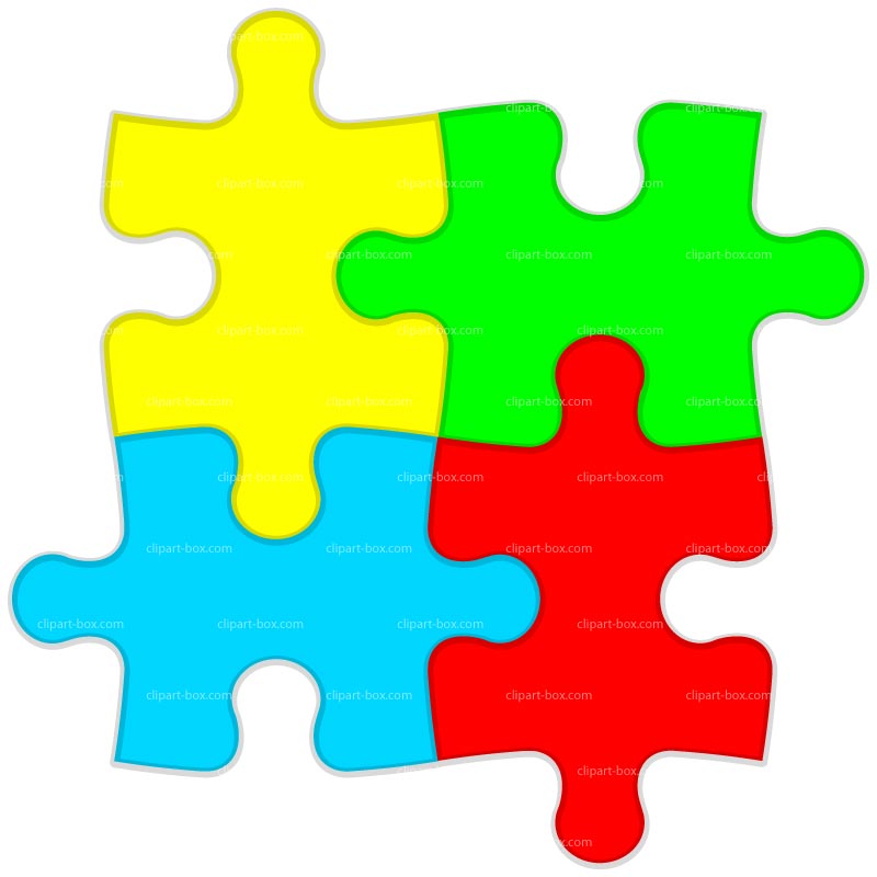 Puzzle Clip Art Interlocking