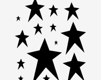Popular items for star stencils on Etsy