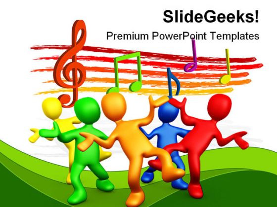 Having Fun Music PowerPoint Backgrounds And Templates 1210 ...