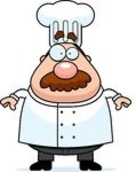 Royalty Free Rf Clipart Illustration Of A Plump Chef Guy In ...