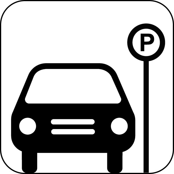 Car Parking: Graphic Symbol, Icon, Pictogram for Direction ...
