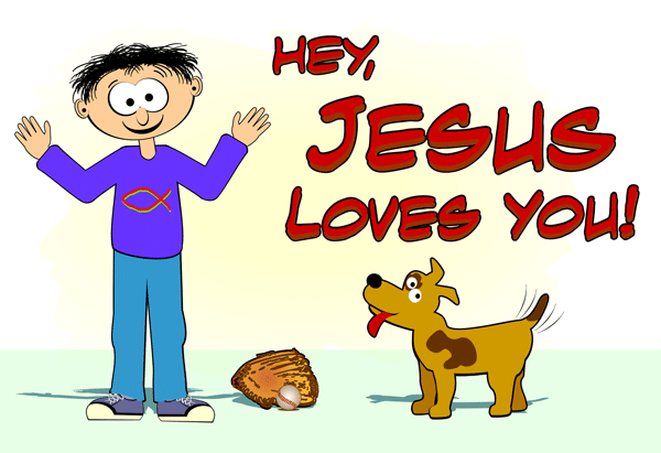 clipart jesus loves you - photo #8