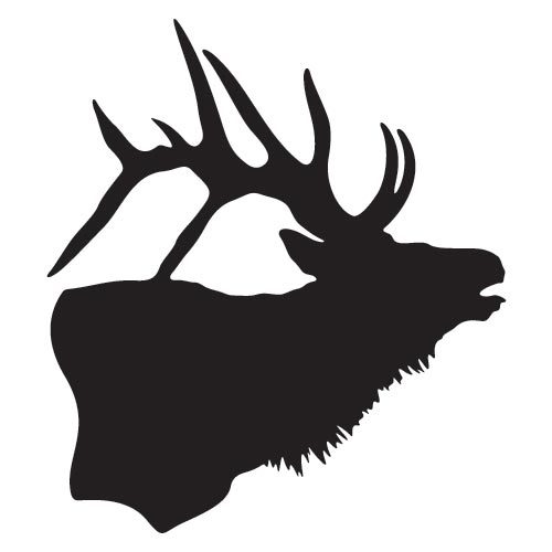 Pix For > Bugling Elk Silhouette