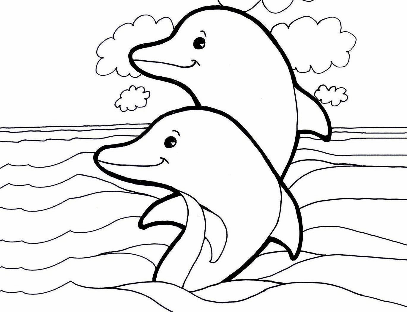Coloring pages dolphin - Coloring Pages & Pictures - IMAGIXS
