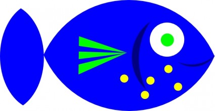 Blue Fish Clip Art | Clipart Panda - Free Clipart Images