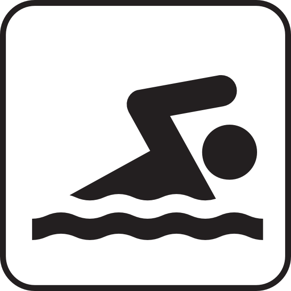 Swimming clip art - vector clip art online, royalty free & public ...
