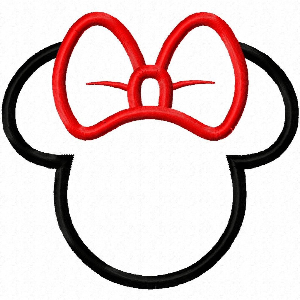 Minnie Mouse Head Clip Art - Gallery