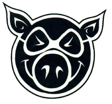 Pig Black White Logo Graphic and Picture | Imagesize: 46 kilobyte