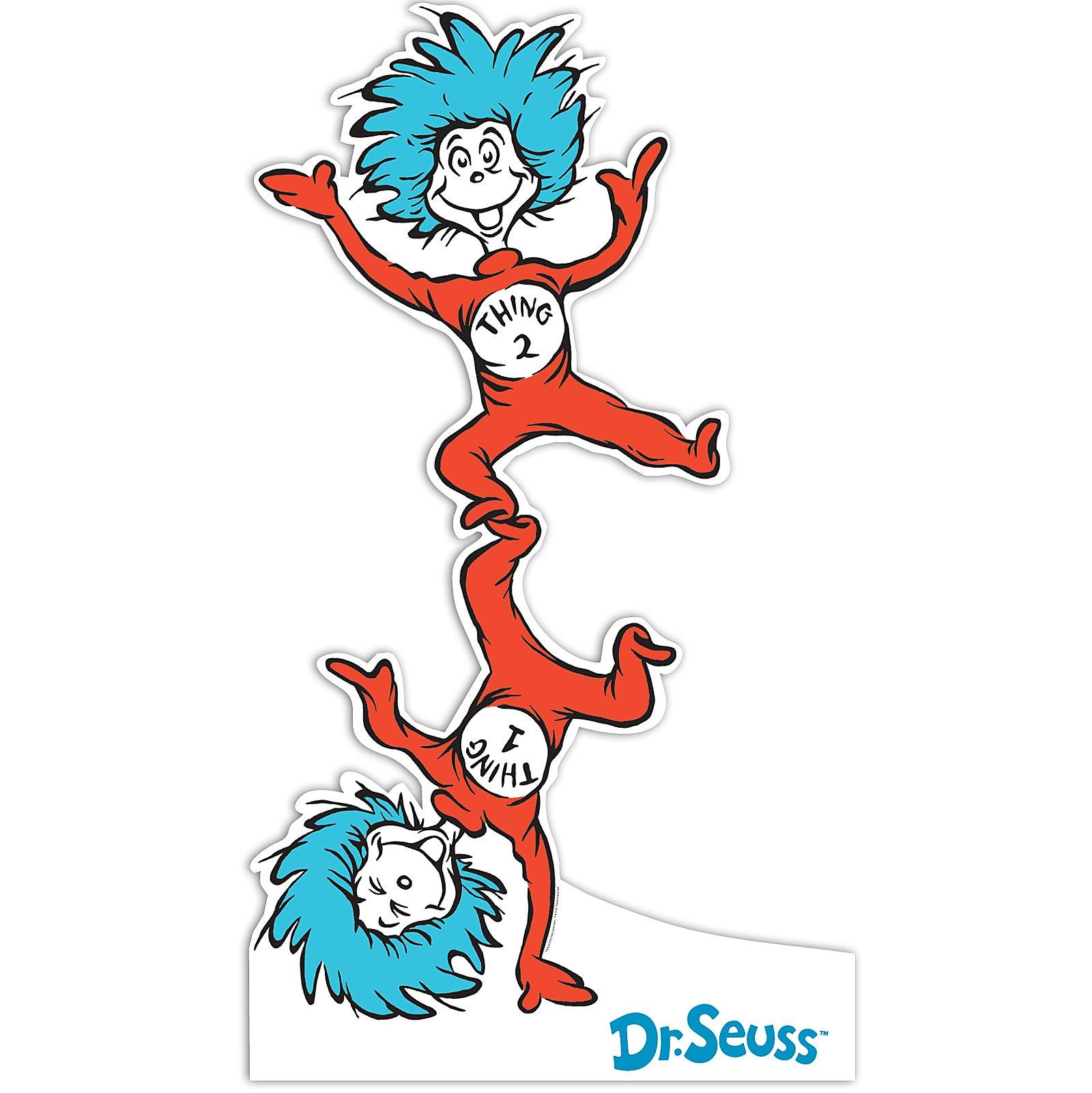 Images For > Thing 1 And Thing 2 Printable Clip Art