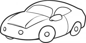 Cars - How to Draw a Car for Kids