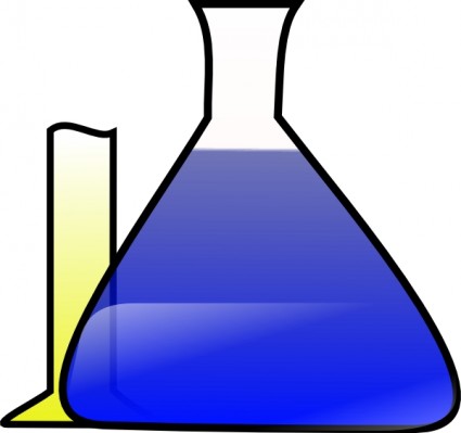 Chemical Lab Flasks clip art Vector clip art - Free vector for ...