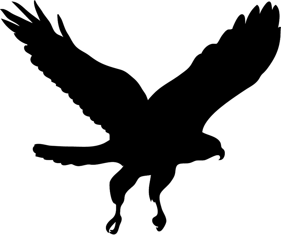 eagle silhouette clip art free - photo #17