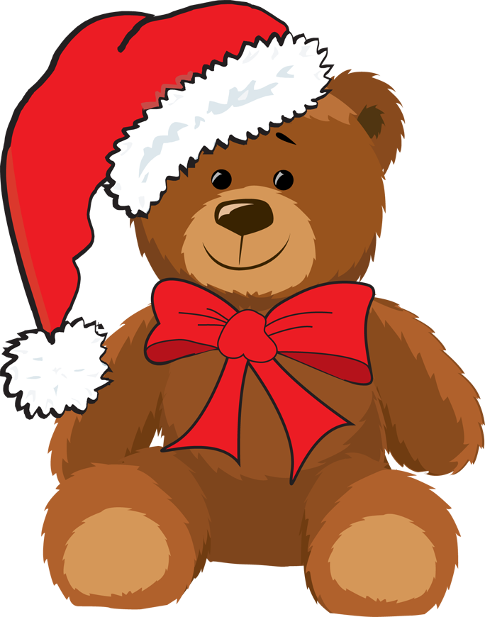 Christmas Bear Clipart