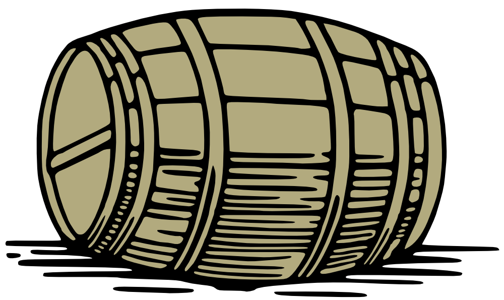 OnlineLabels Clip Art - Large Barrel