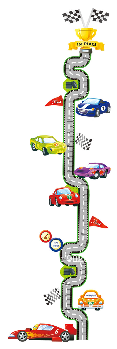 Aliexpress.com : Buy [funlife] 65 175cm Measure Cartoon Car race ...