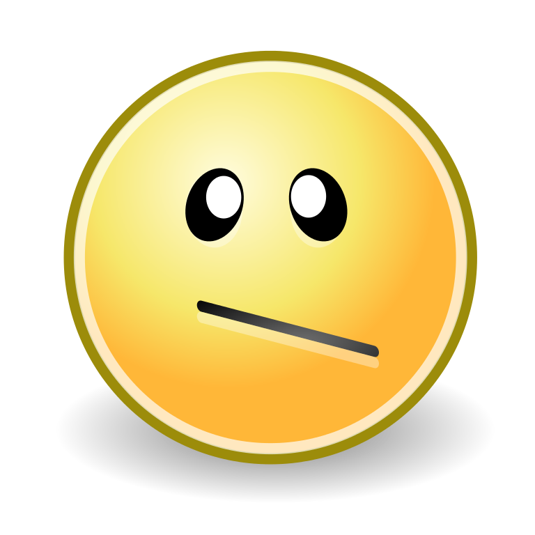 Confused Smiley Face - Cliparts.co