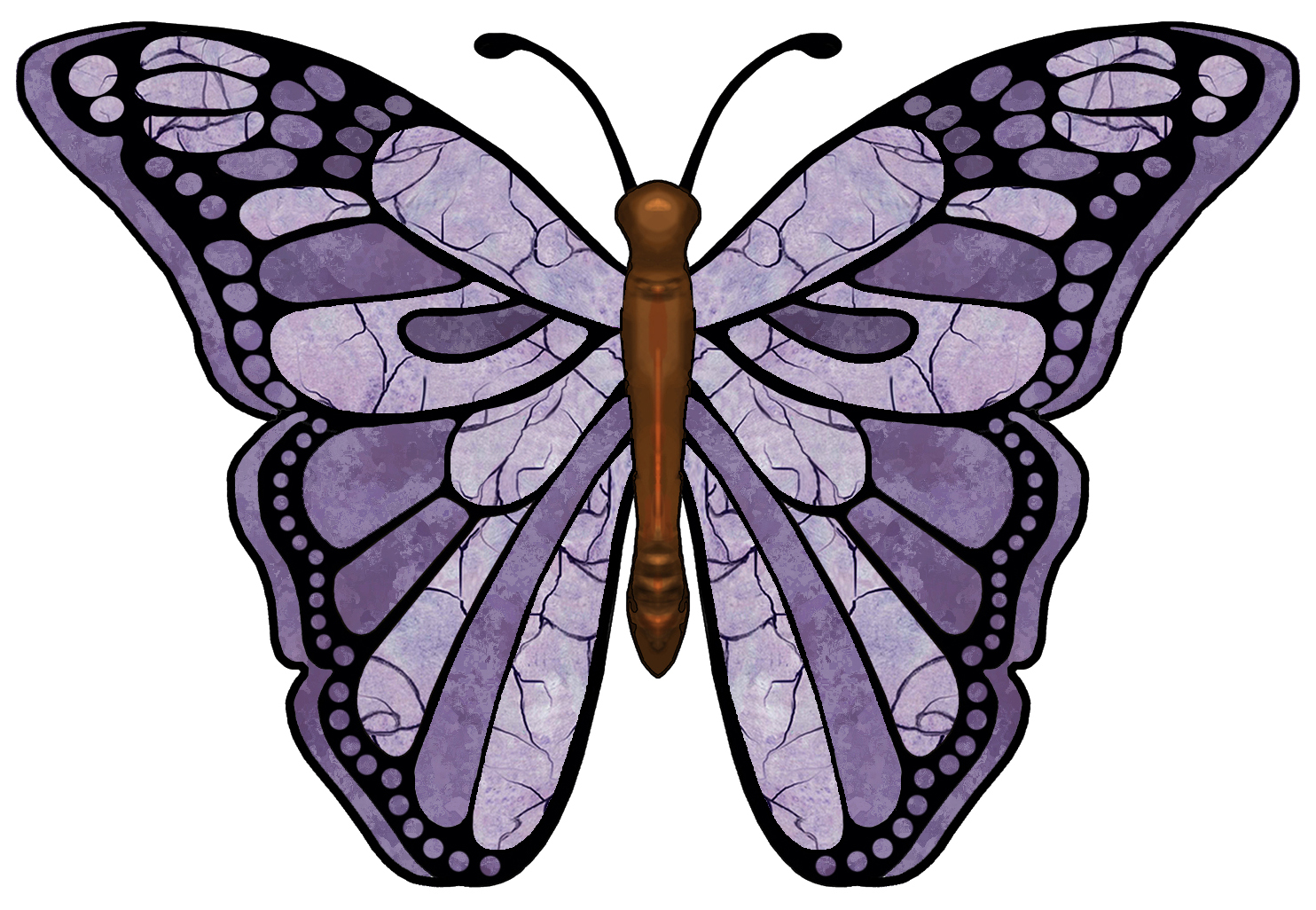 ArtbyJean - Paper Crafts: BUTTERFLIES - Clip art to cut and paste ...