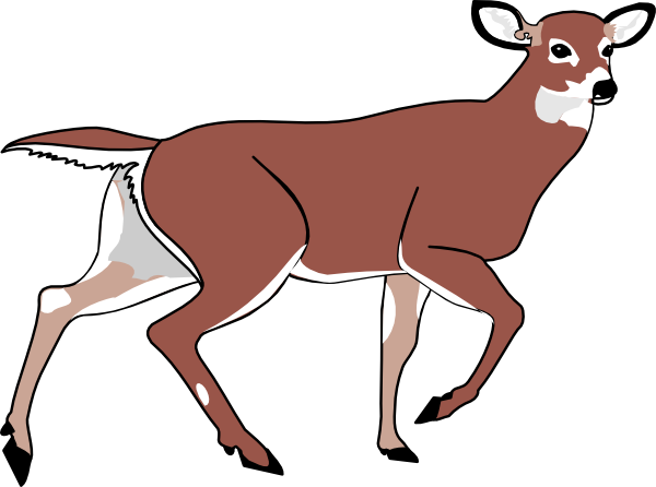 Deer clip art - vector clip art online, royalty free & public domain