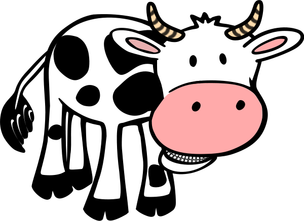 Chewing cow small clipart 300pixel size, free design - ClipartsFree