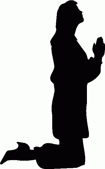Pix For > Woman Praying Clip Art
