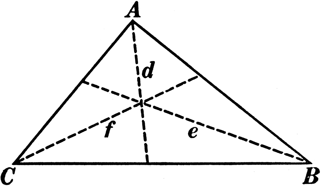 Angle Bisectors In A Triangle | ClipArt ETC