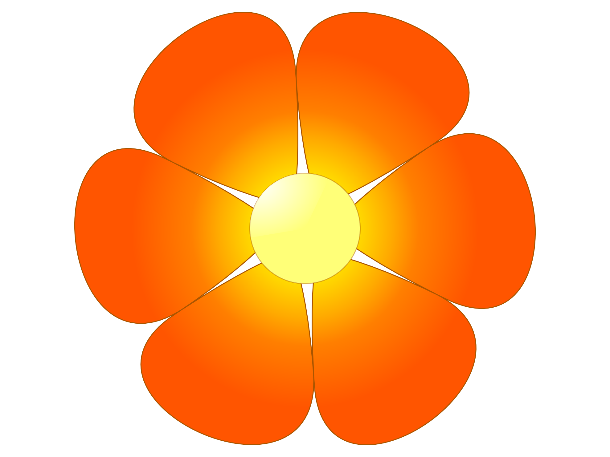 Flowers For > Red Flowers Clip Art
