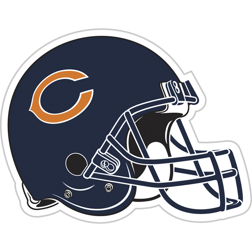Chicago Bears Vinyl Magnet Set - Helmet Logo