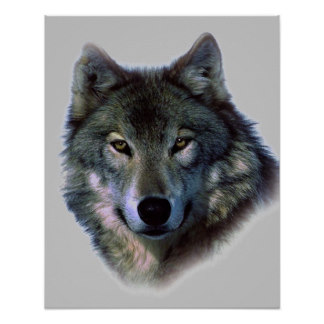 Wolf Head Posters, Wolf Head Prints, Art Prints, & Poster Designs ...