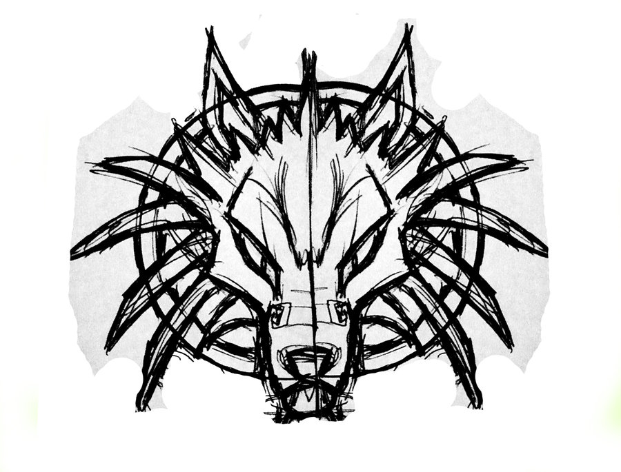 Wolf Head Tattoo Concept by Jared393 on DeviantArt