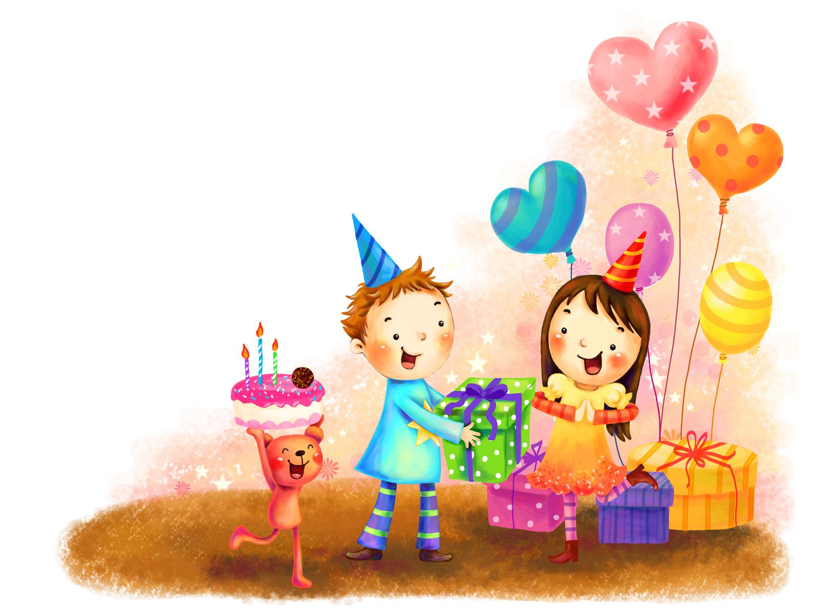 Download Kids Birthday Wallpaper - HD Wallpaper Download
