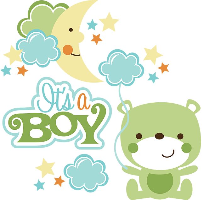 It's A Boy SVG scrapbook collection baby boy svg files for ...