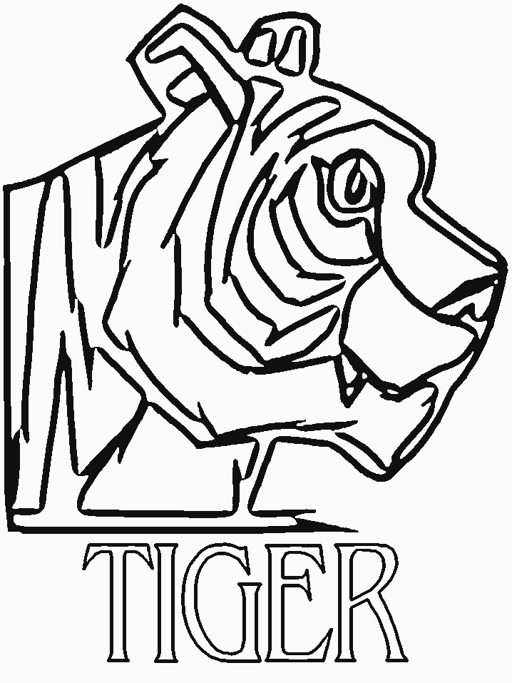 Detroit Tigers Coloring Pages - AZ Coloring Pages