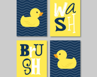 Popular items for rubber duck bathroom on Etsy
