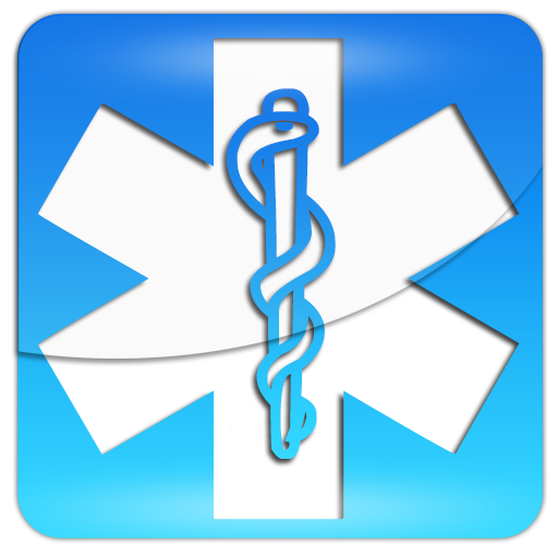 Blue star of life square clipart image - ipharmd.net