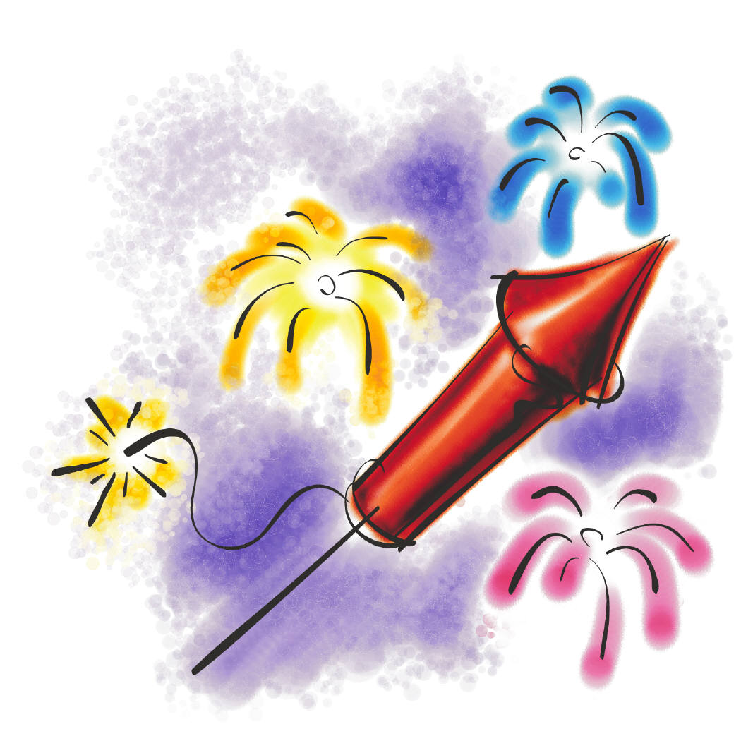 Fireworks Clipart Free Animated