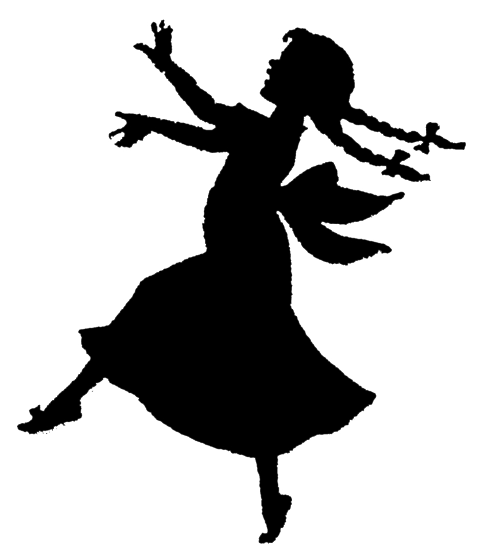 Dancing Girl Silhouette Png Images & Pictures - Becuo