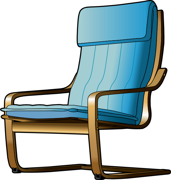 Armchair clip art - vector clip art online, royalty free & public ...