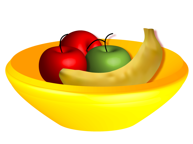 3D Vector Fruit Basket by sumeetrajaggarwal on deviantART