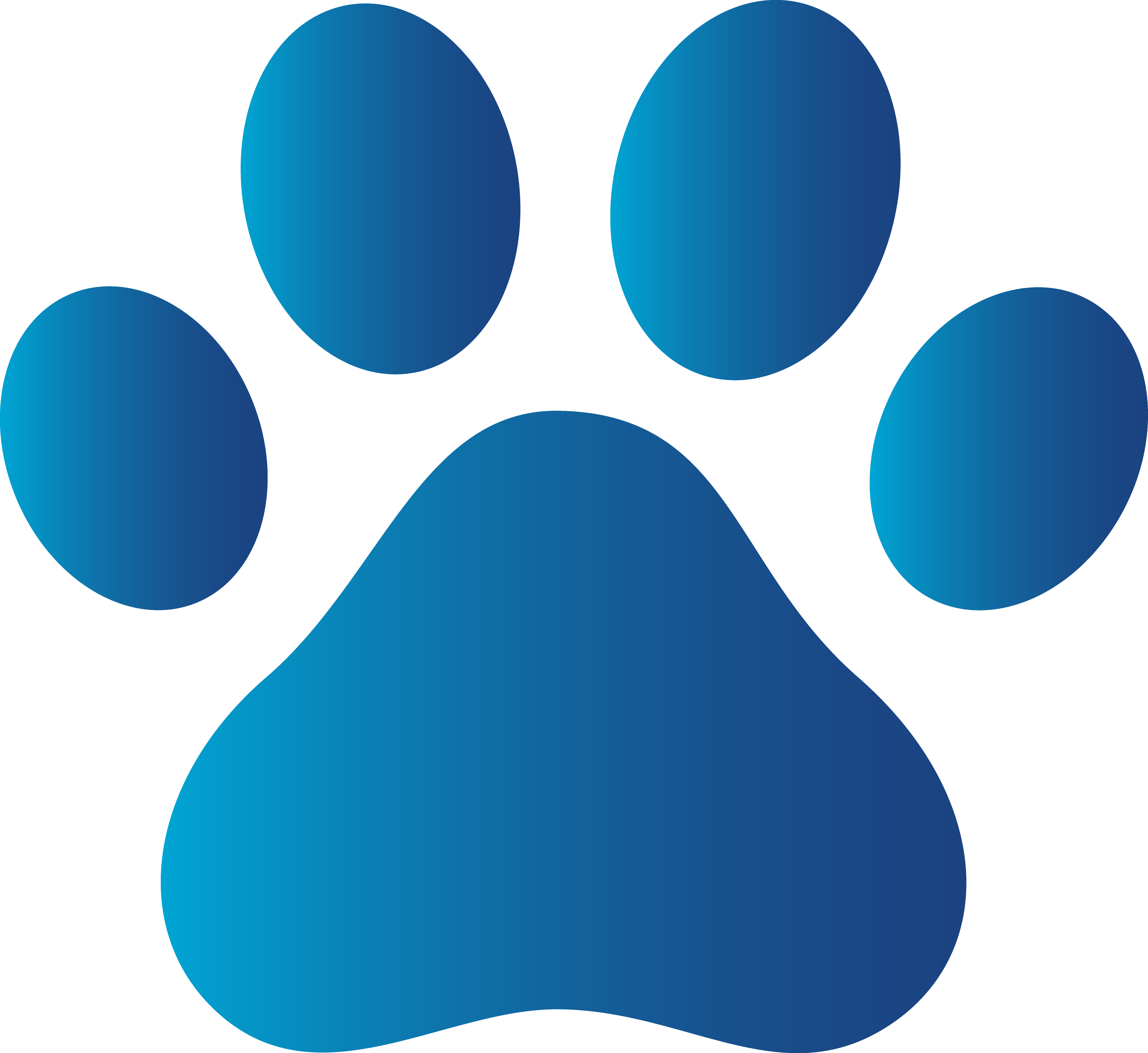 Free Dog Paw Print Clip Art - Cliparts.co