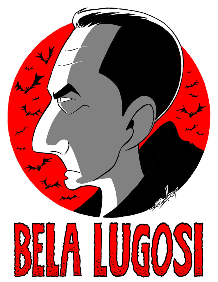Bela Lugosi Caricature by JayFosgitt on deviantART