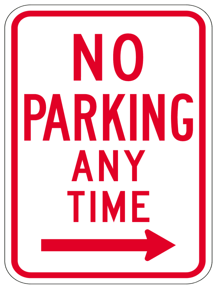 No Parking Any Time Clip Art Download