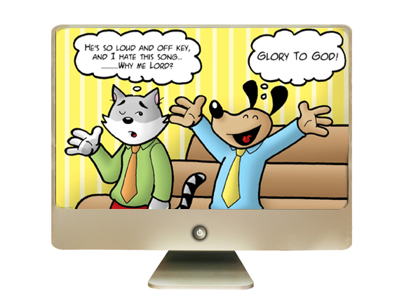 Cat and Dog Cartoon Book Cartoons - Download - $7.99 ...