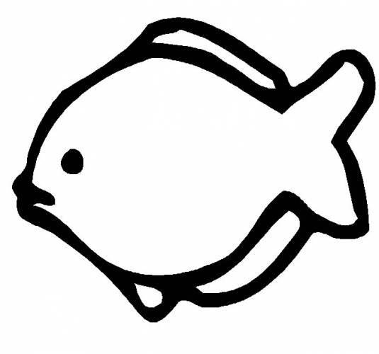 Outline Pictures Of Fish - ClipArt Best