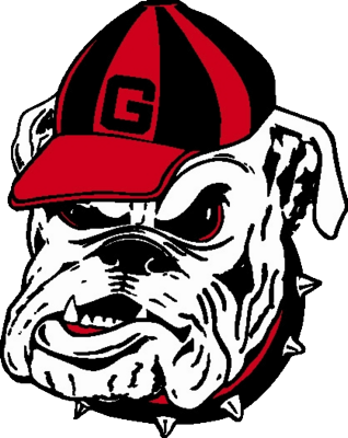 georgia bulldog head logo PSD, vector graphics - VectorHQ.com