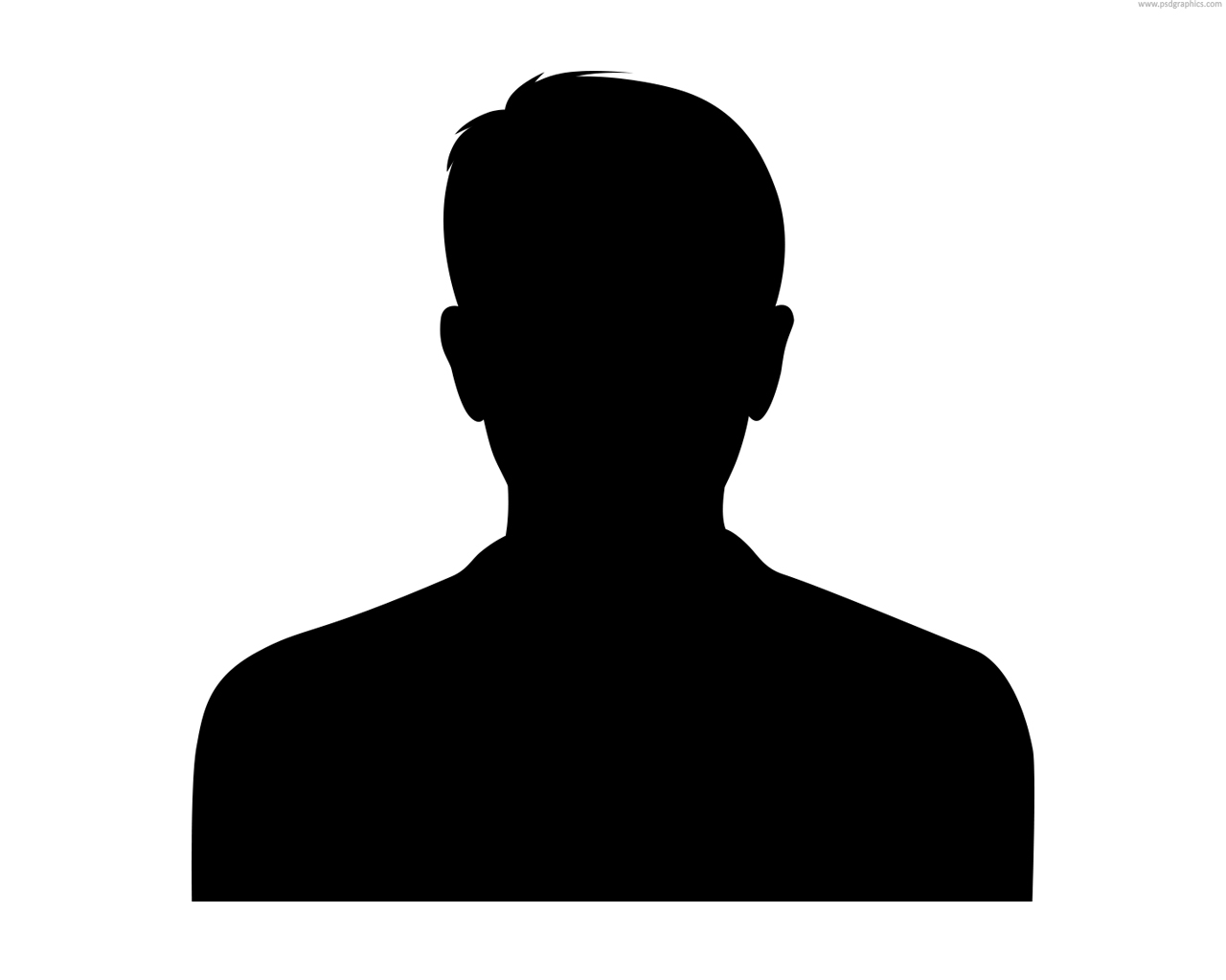 Couple silhouette, male and female (PSD) | PSDGraphics