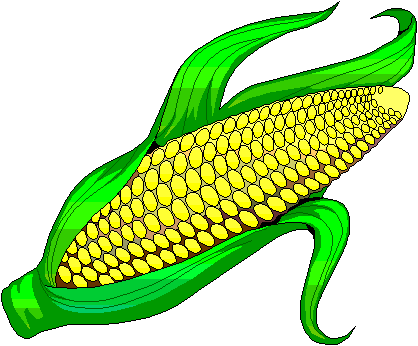 Clip Art Images of Corn On the Cob Clipart