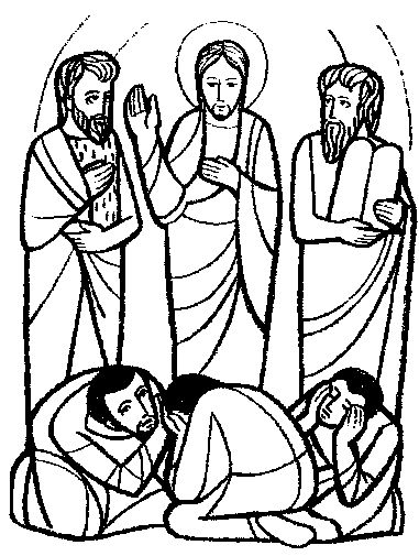 Domingo 2 de Cuaresma A. La Transfiguración. Gráficos, Dibujos ...