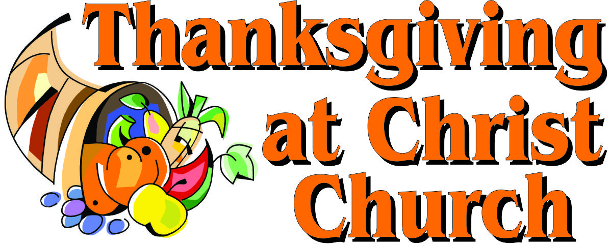 Thanksgiving at Christ Church – 11/