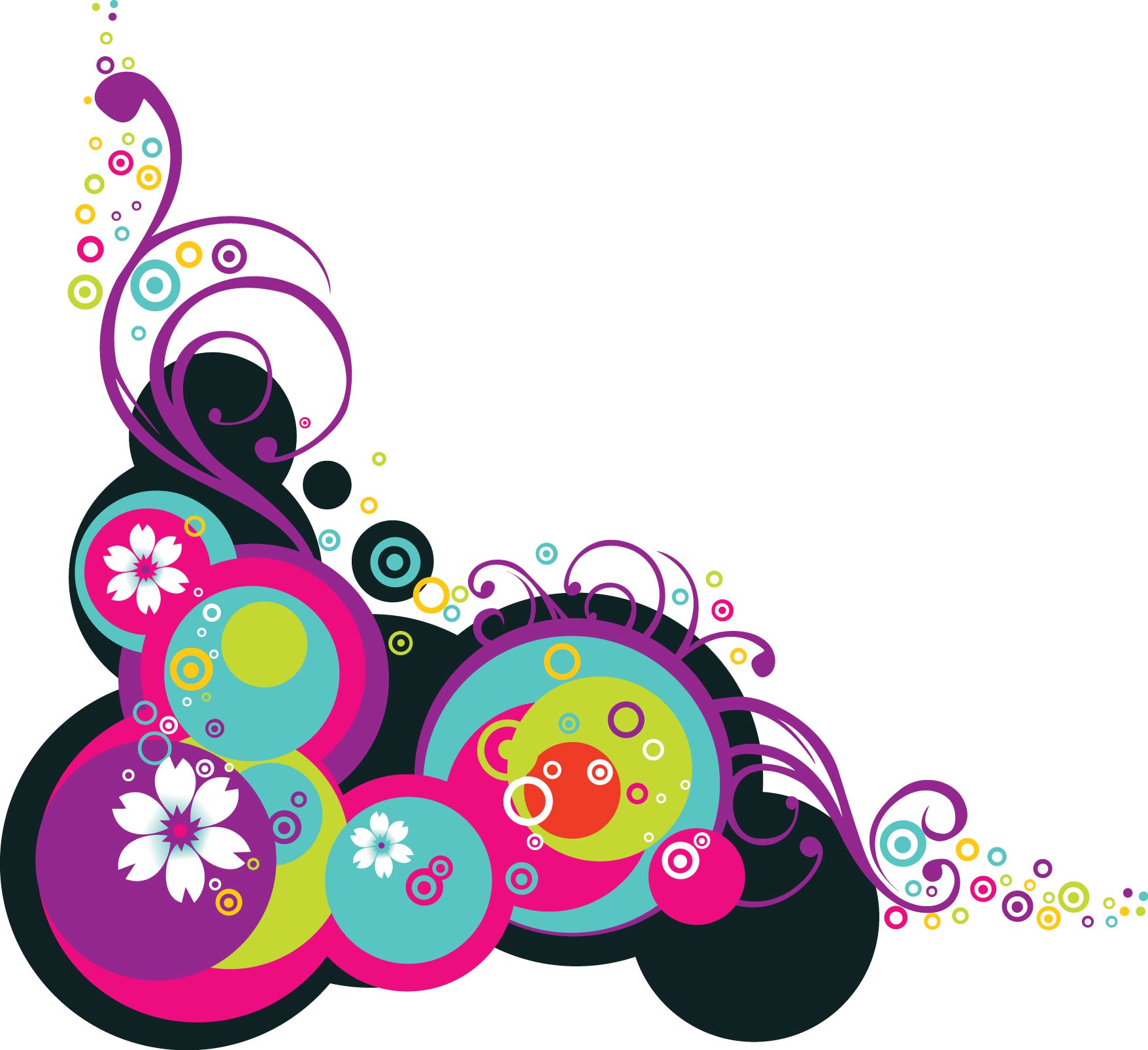 Vector flowers by LuisxOlavarria on deviantART
