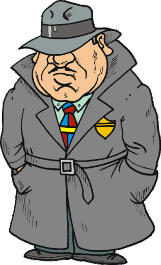 Detective Graphics and Animated Gifs